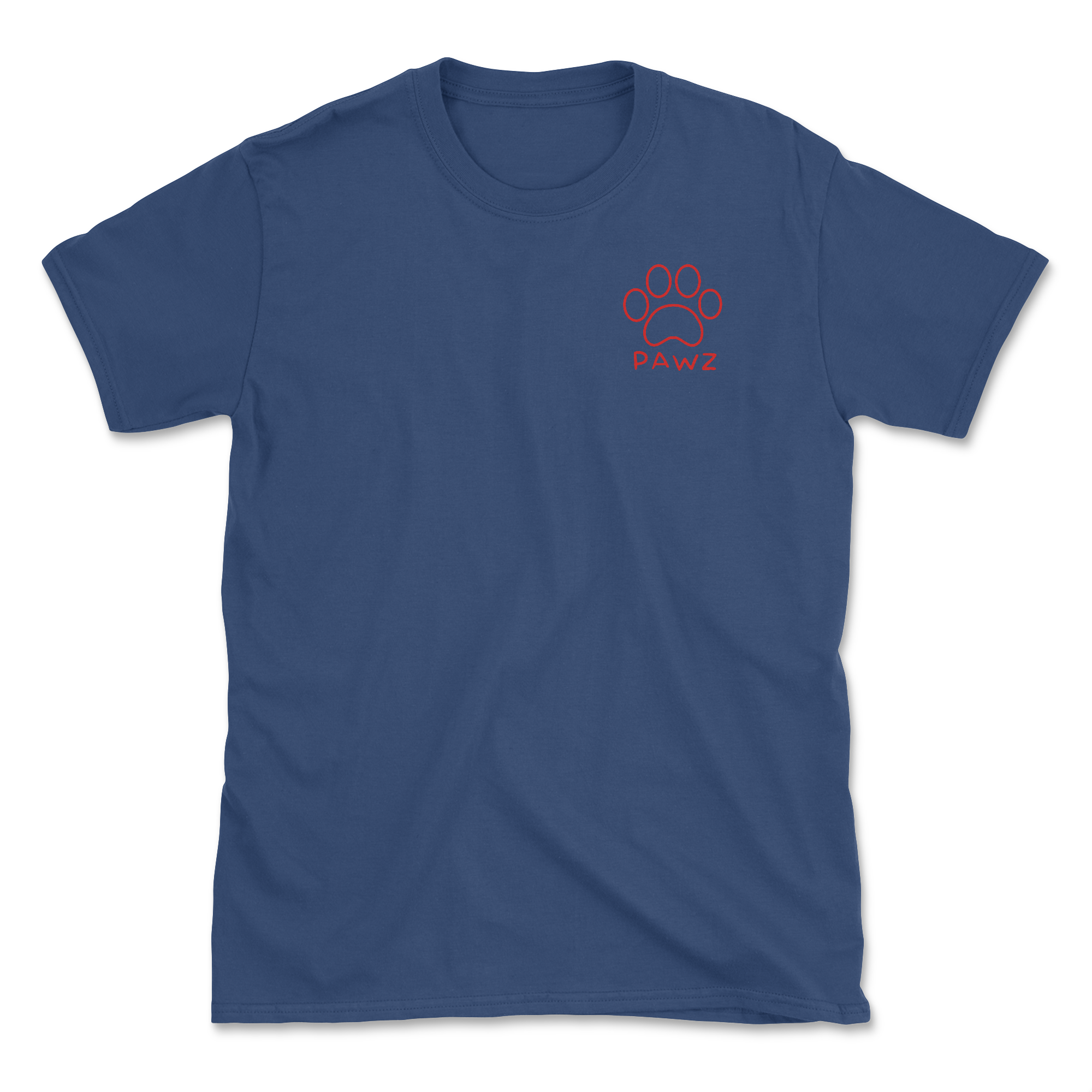 Arkansas Flag Paw (Adult Short Sleeve T-Shirt)