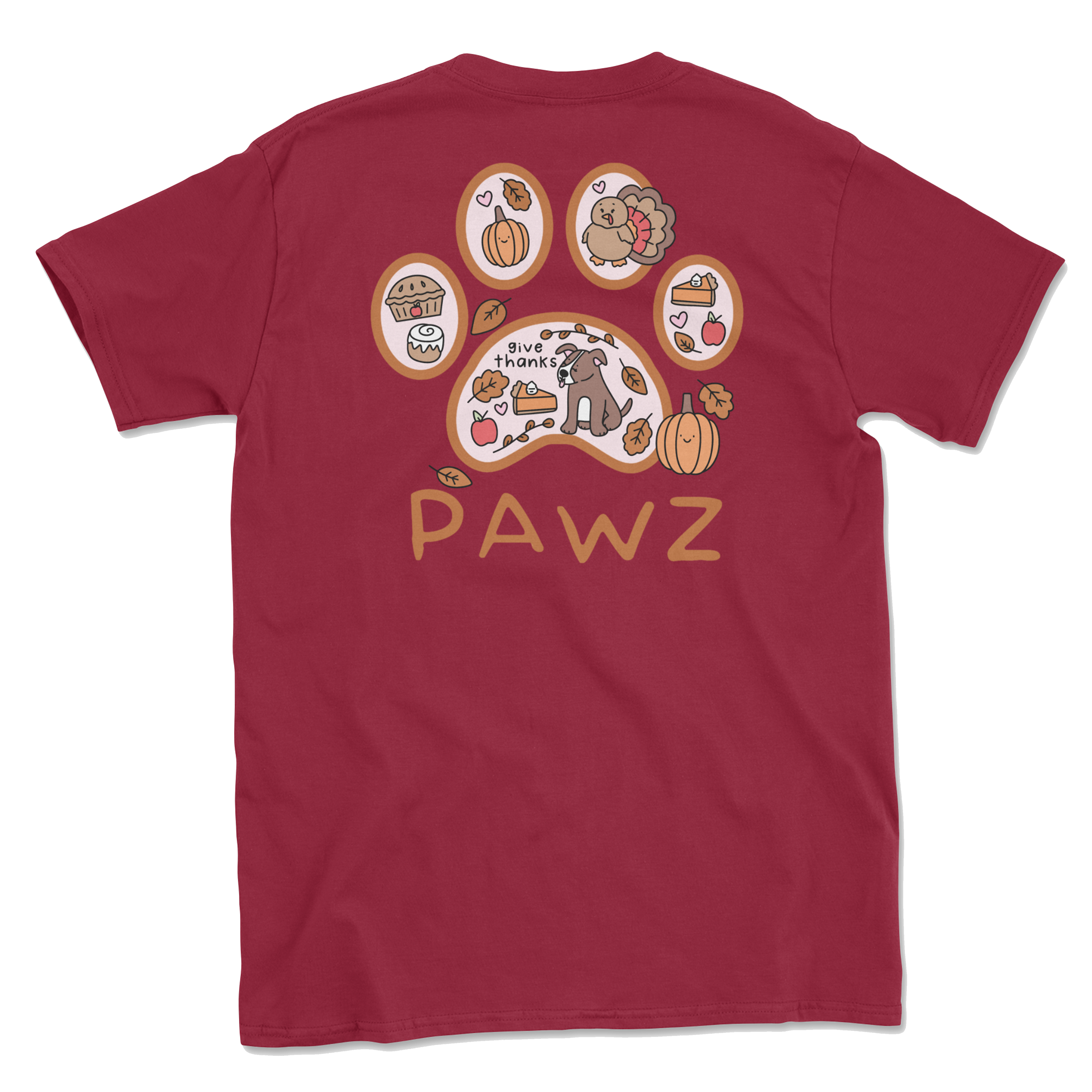 Give Thanks (Adult Short Sleeve T-Shirt)