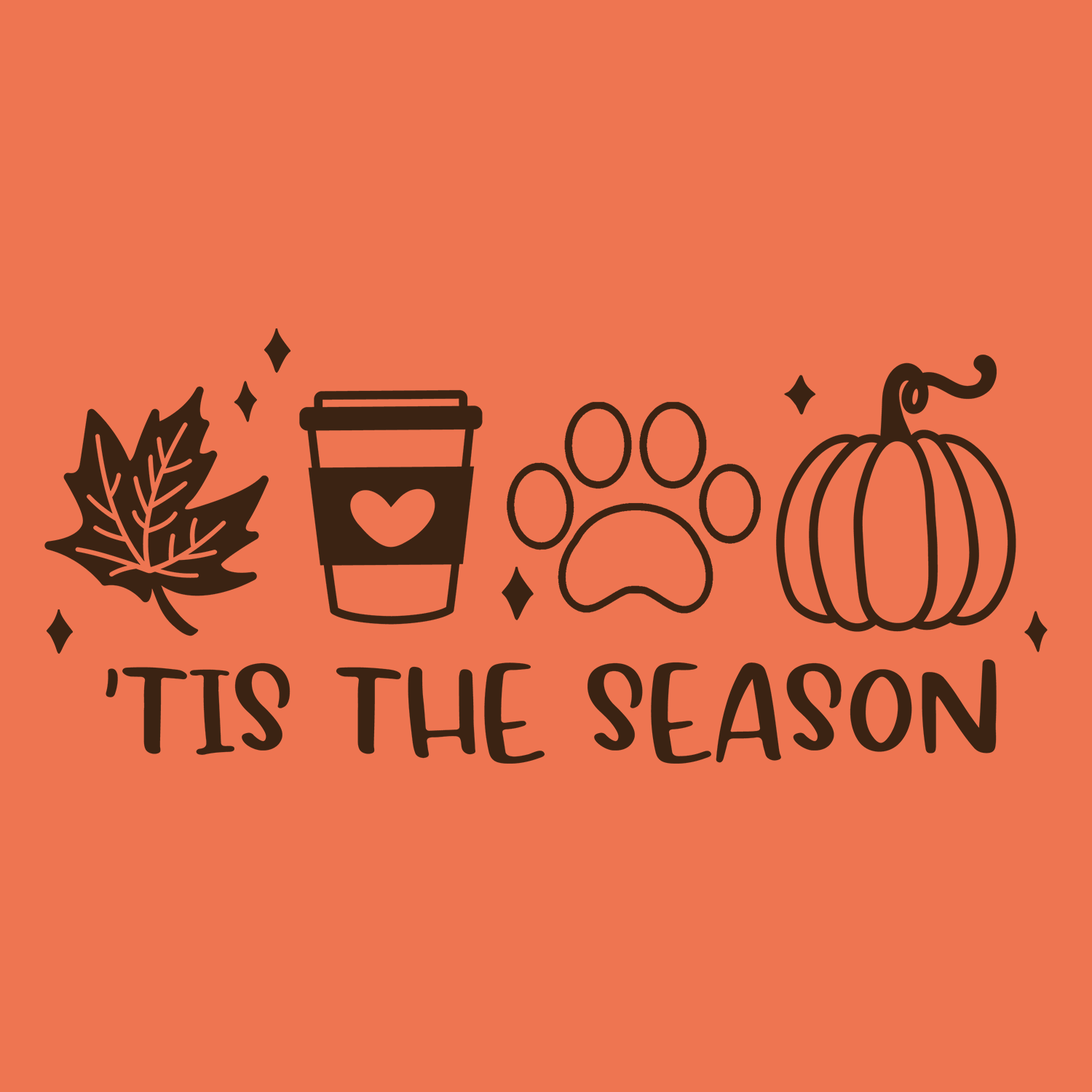 Fall Favorites (Front Print) (Adult Short Sleeve T-Shirt)