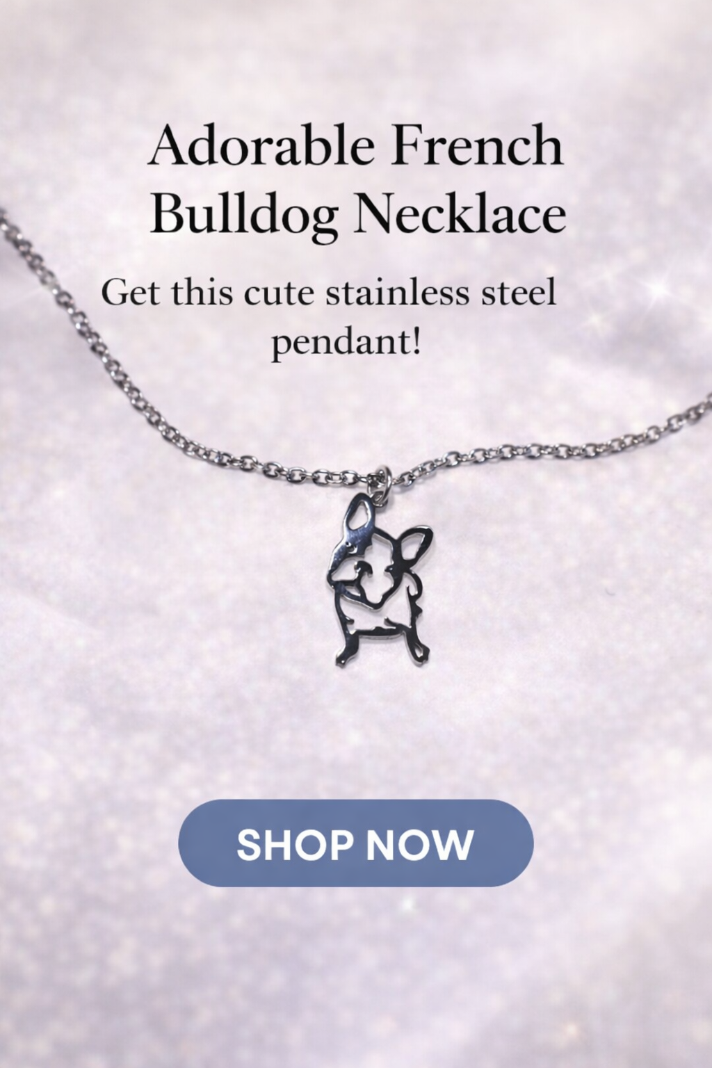 French Bulldog Necklace