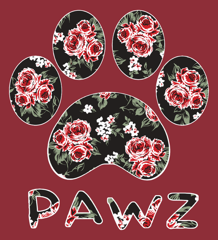 Rose Paw (Adult Hoodie)