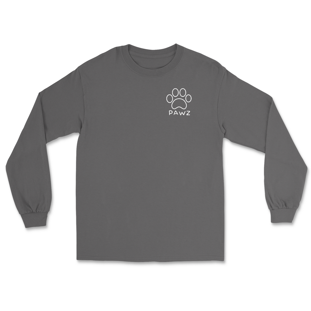 B/W Flag Paw (Adult Long Sleeve)