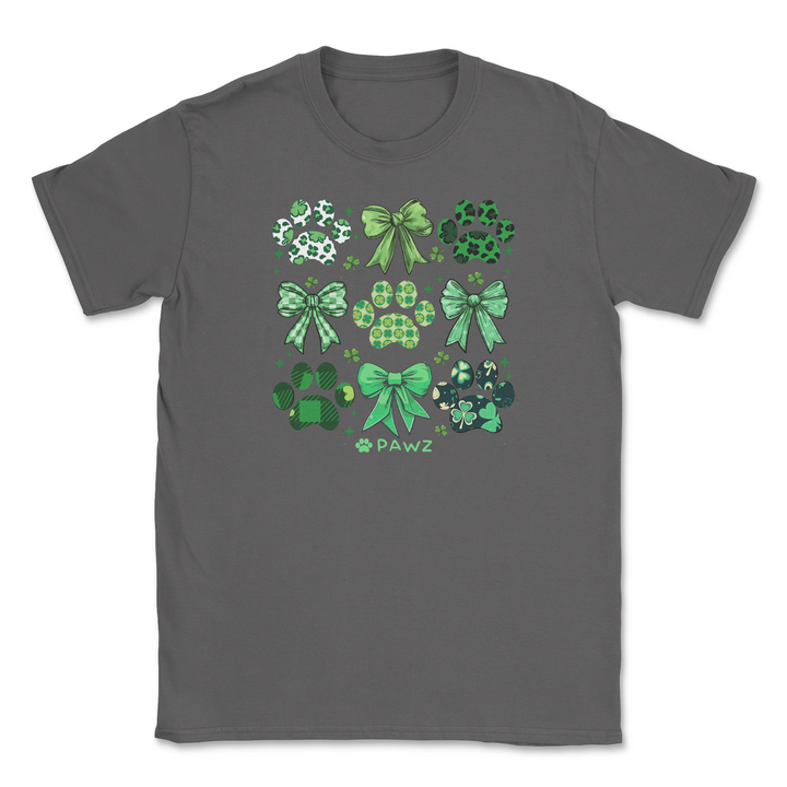 Lucky Ribbons - Front Print (Adult Short Sleeve T-Shirt)