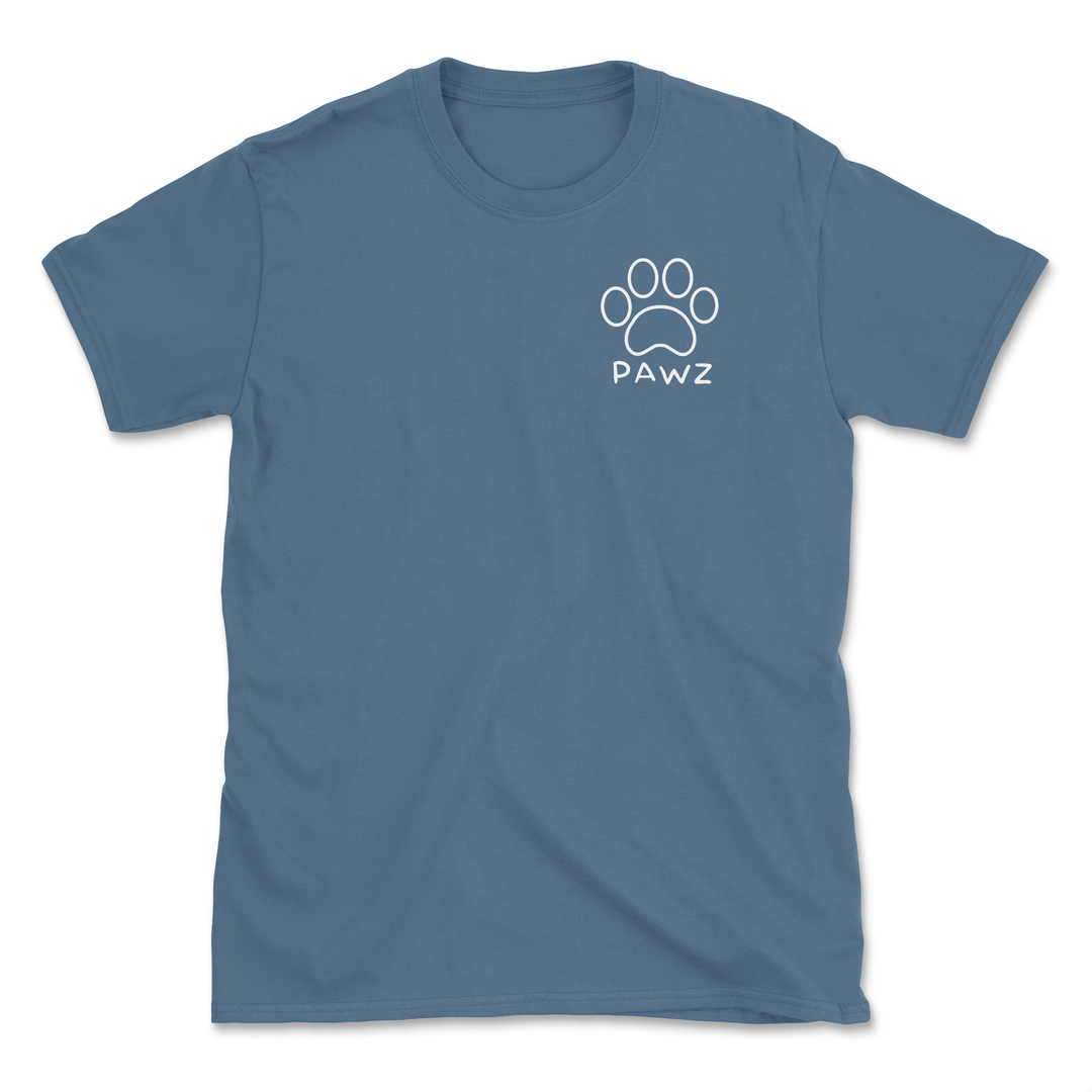 Winter Camping Paw (Adult Short Sleeve T-Shirt)