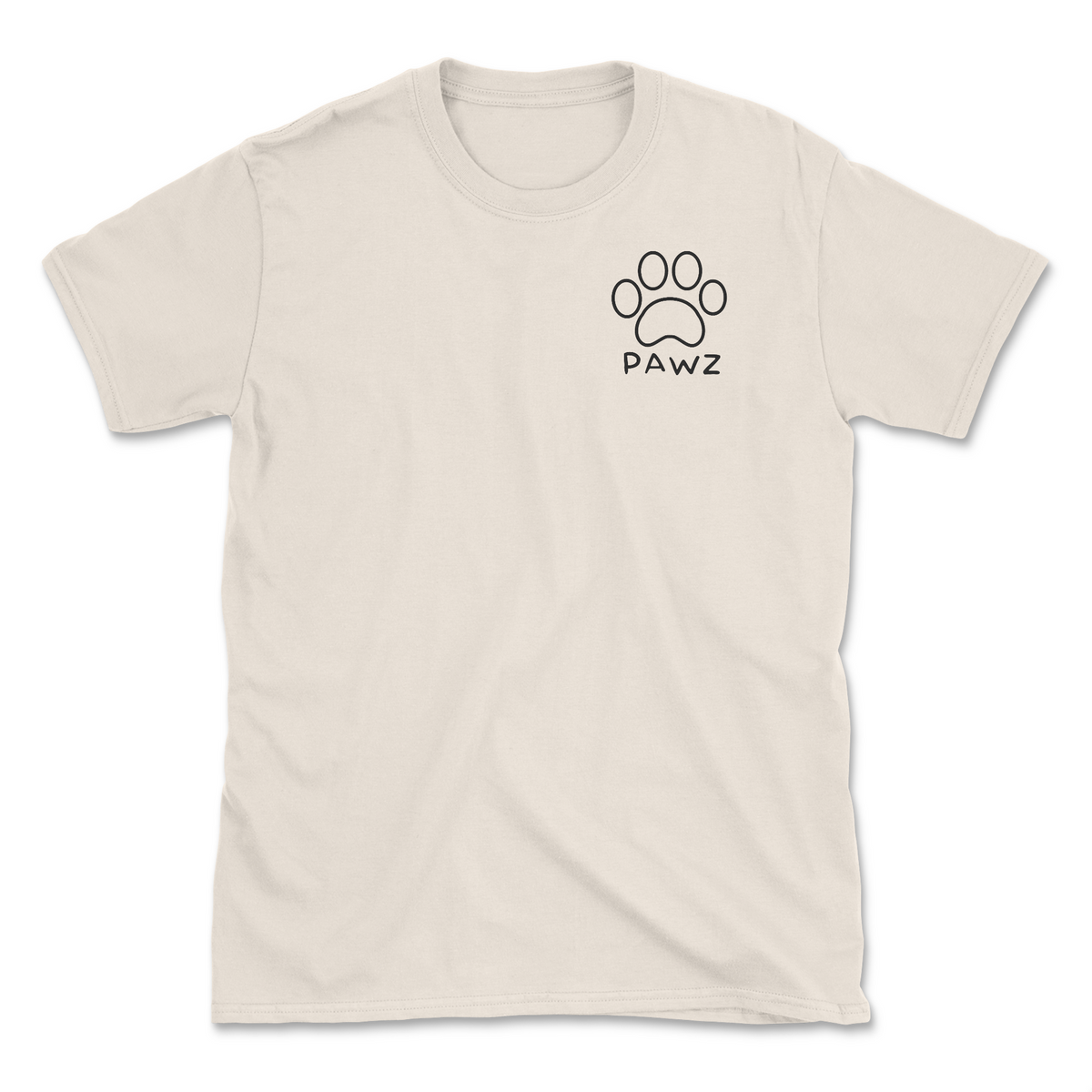 Christmas Spirit Paw (Adult Short Sleeve T-Shirt)