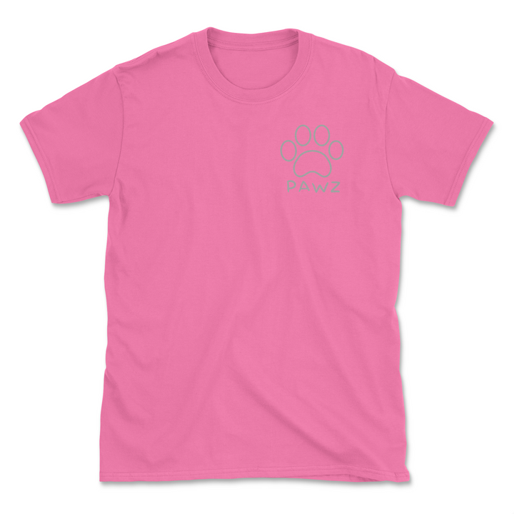 Pink & Grey Camo (Adult Short Sleeve T-Shirt)