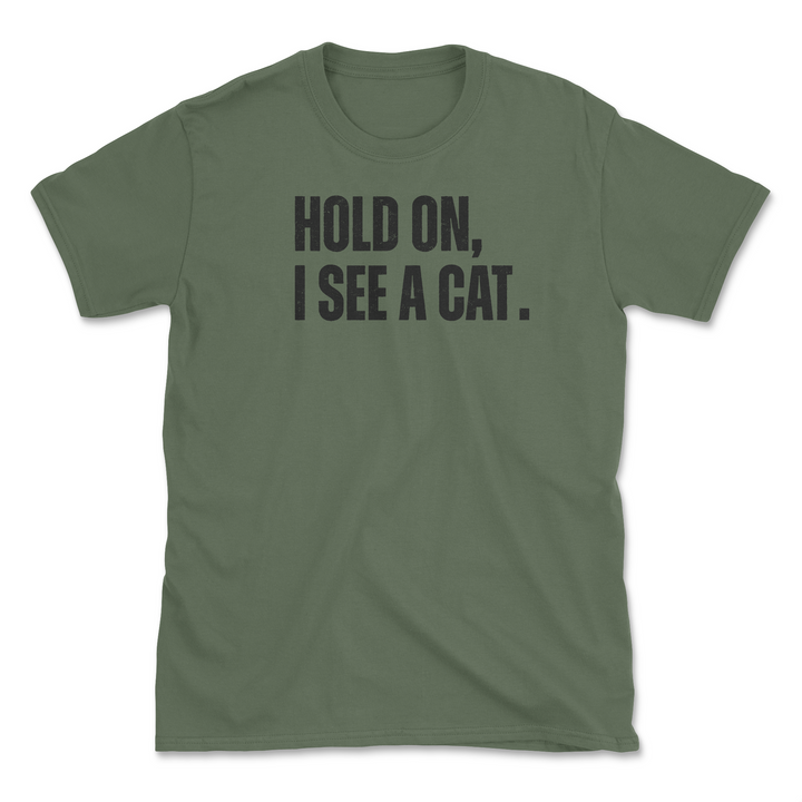 Hold On - Green (Adult Short Sleeve T-Shirt)