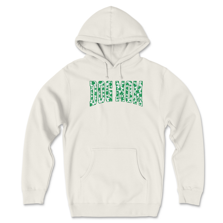 Dog Mom Clover - Front Print (Adult Hoodie)