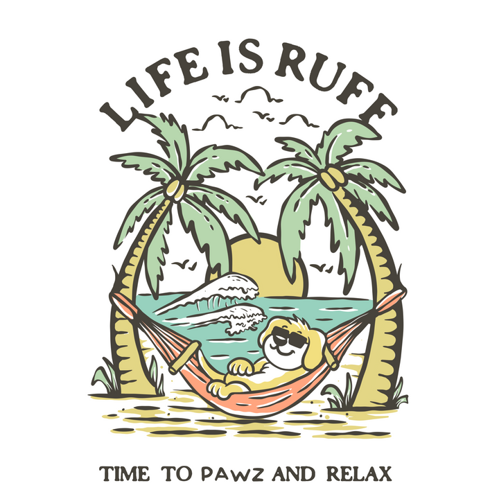 Life is Ruff (Adult Short Sleeve T-Shirt)