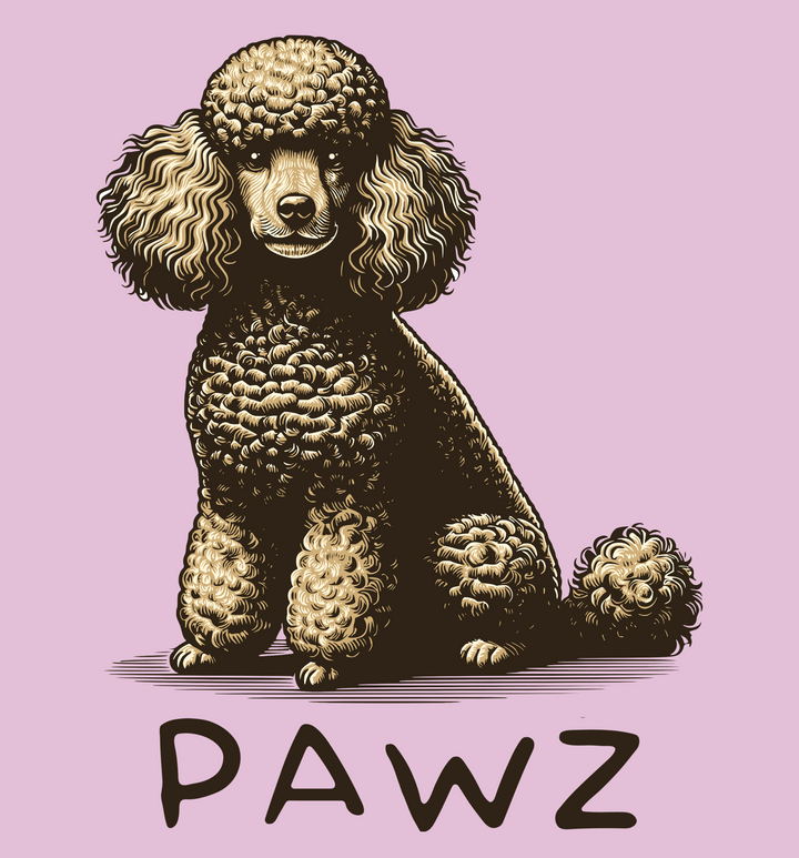 Poodle (Adult Short Sleeve T-Shirt)