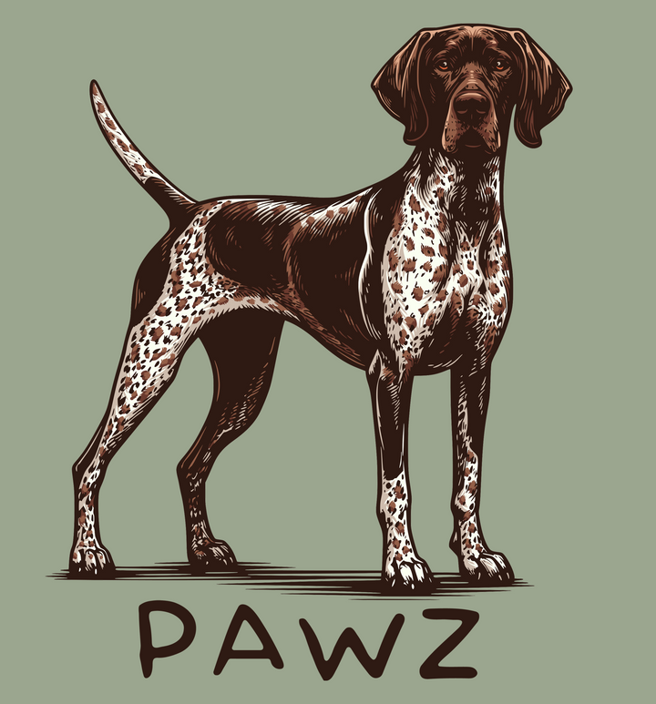 Shorthaired Pointer (Adult Short Sleeve T-Shirt)