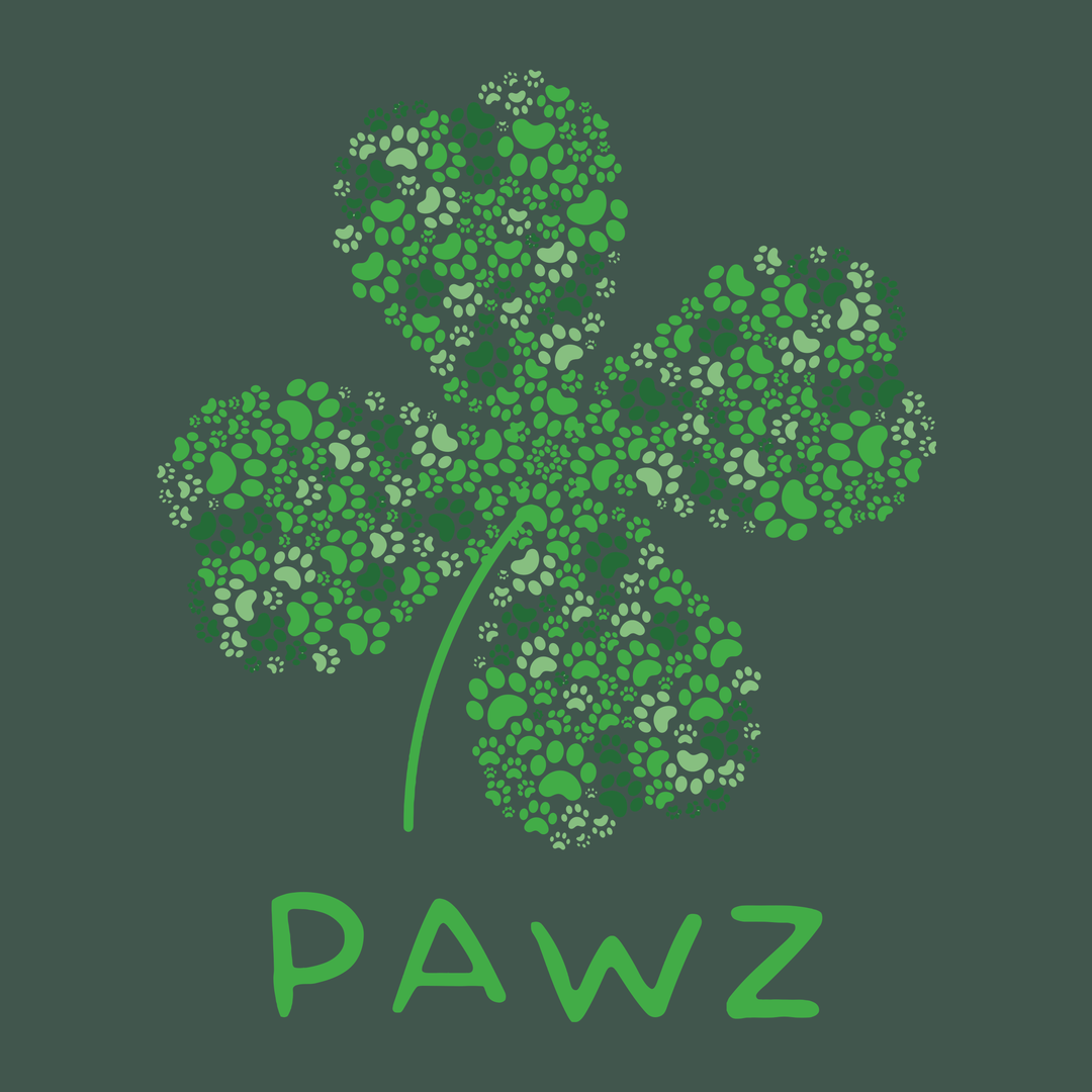 Pawz Shamrock (Adult Hoodie)