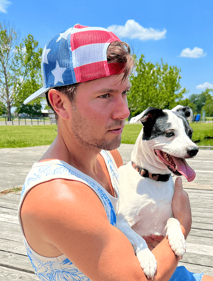 Dog Dad Flag Hat