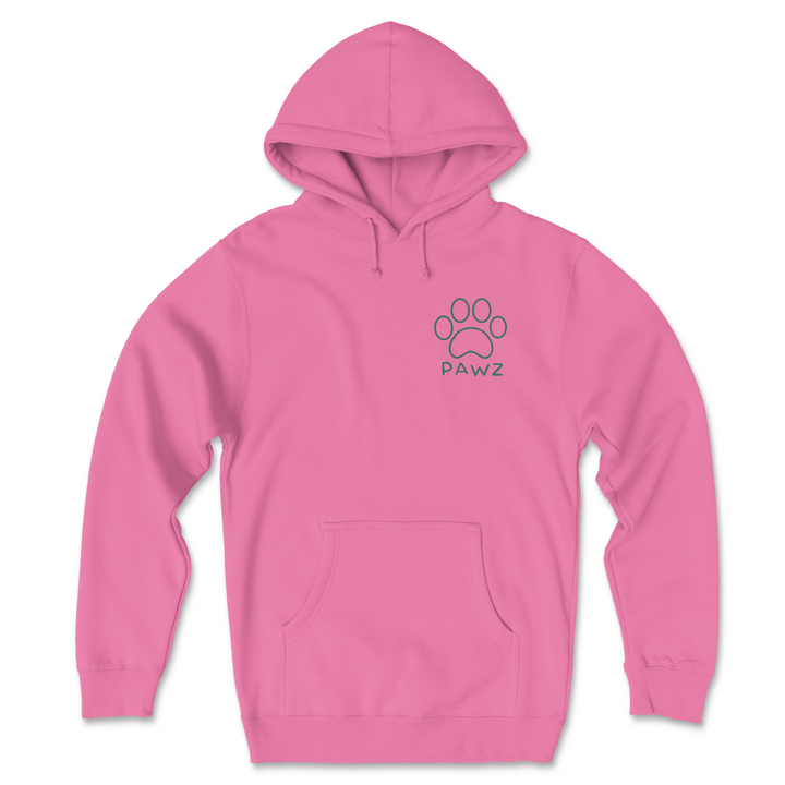 Flowers Paw (Adult Hoodie)