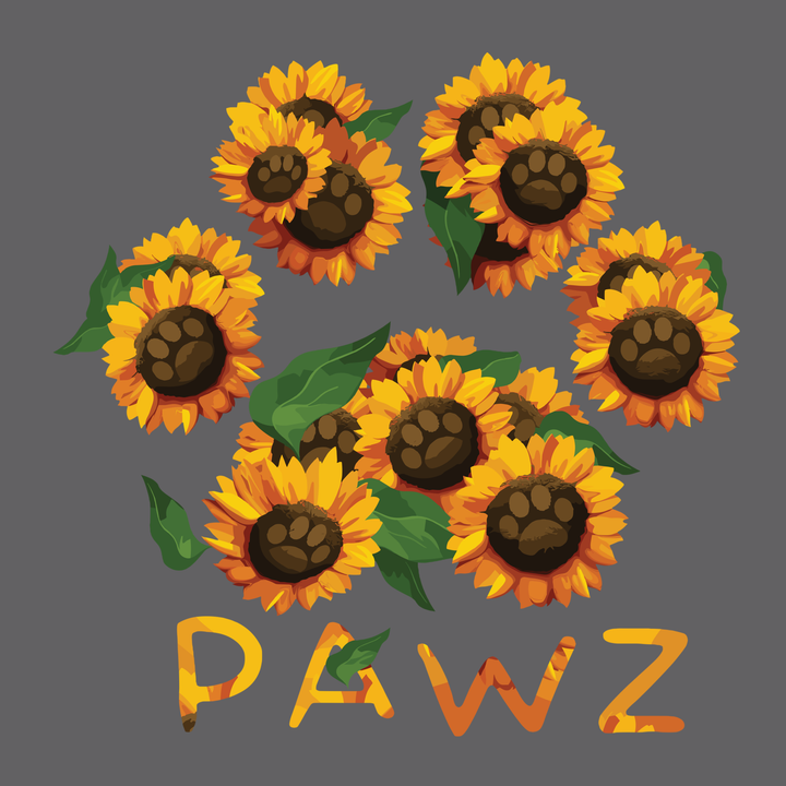 Sunflower Paw (Adult Long Sleeve)