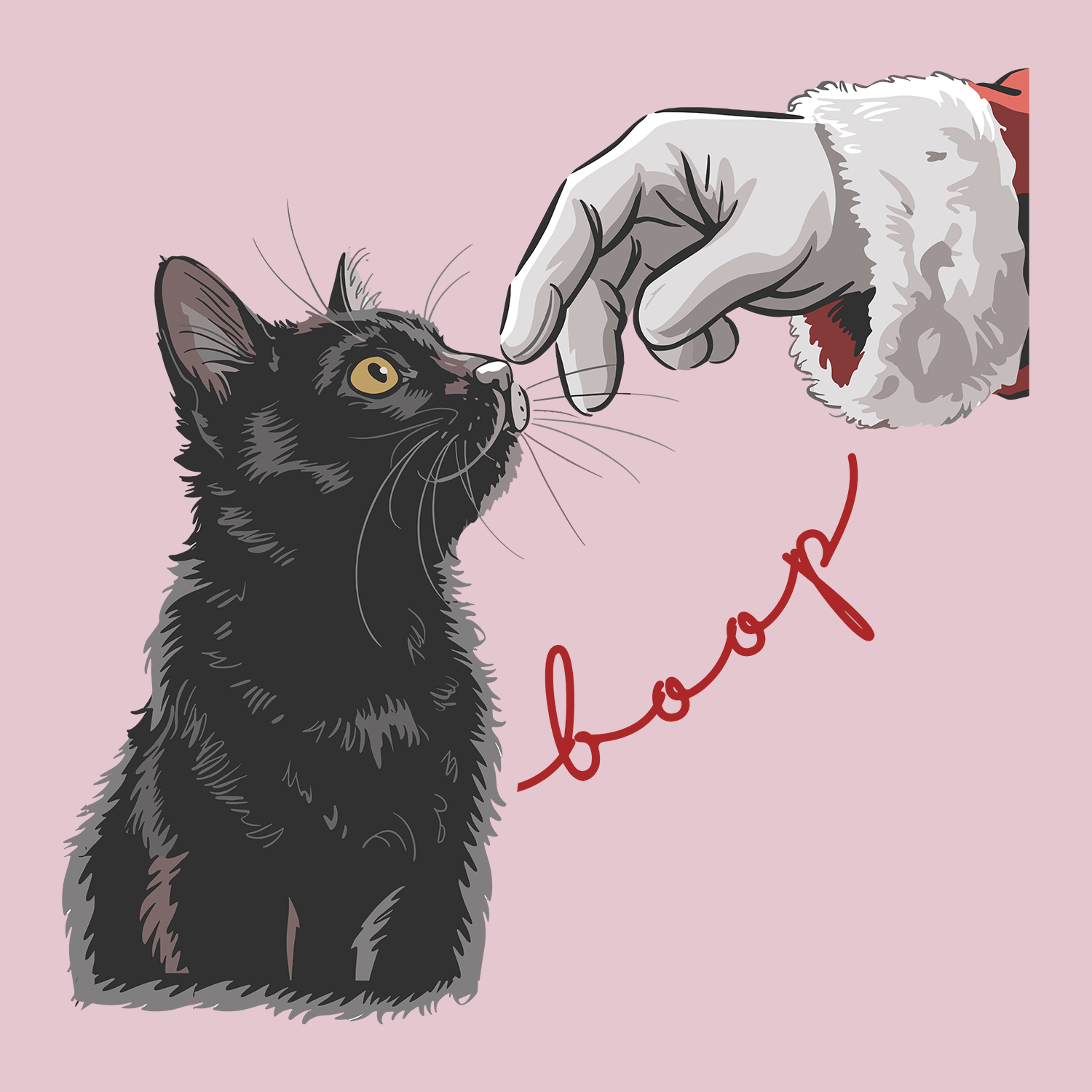 Boop - Cat (Adult Short Sleeve T-Shirt)