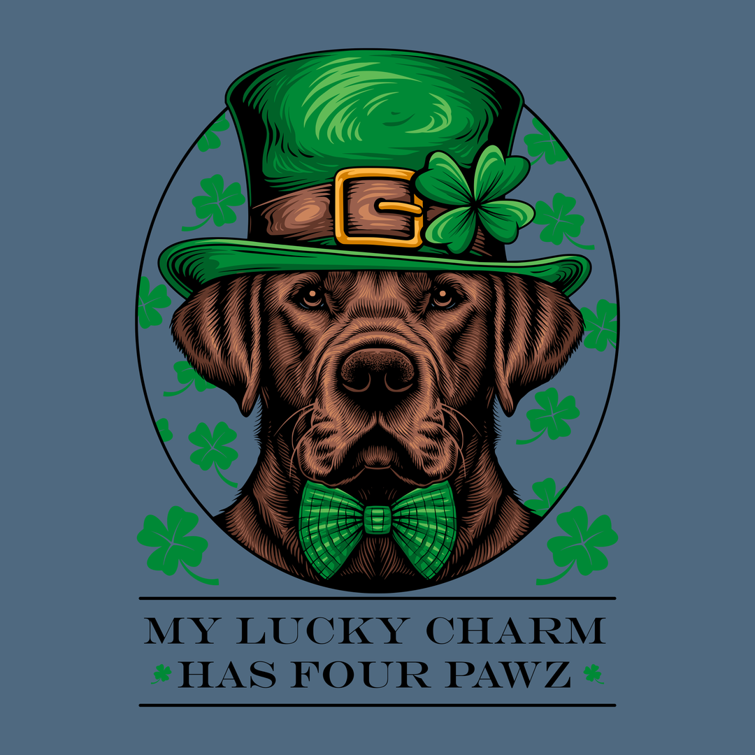 Lucky Lab (Adult Short Sleeve T-Shirt)