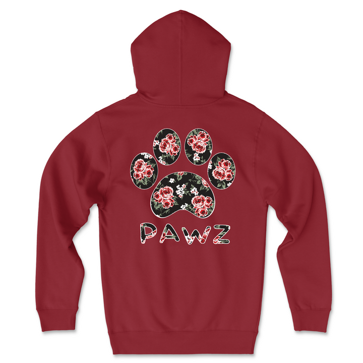 Rose Paw (Adult Hoodie)